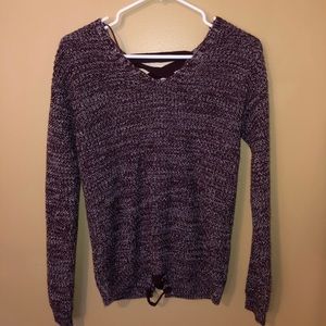 Ladies Crossback Sweater